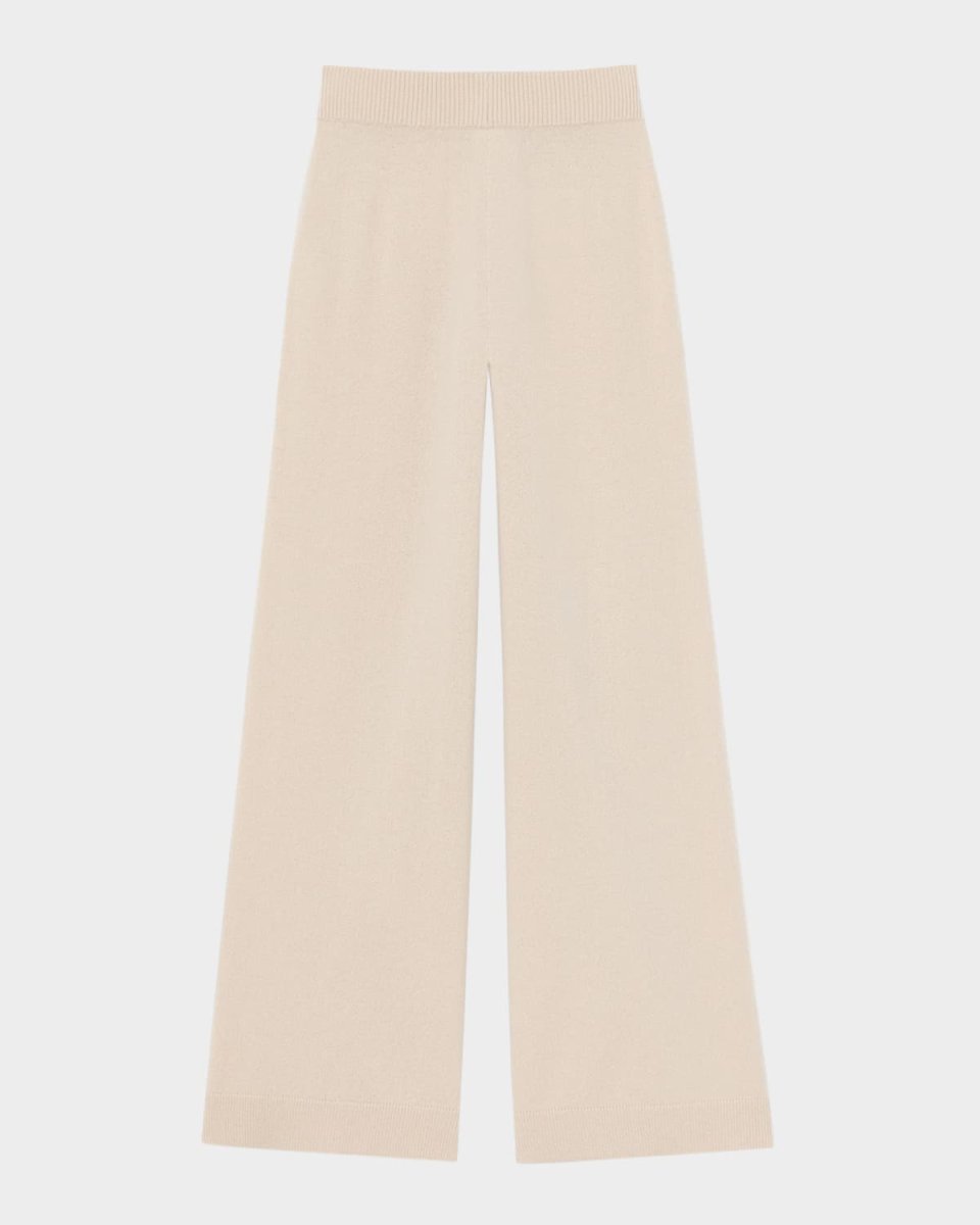 Wide-Leg Knit Lounge Pants